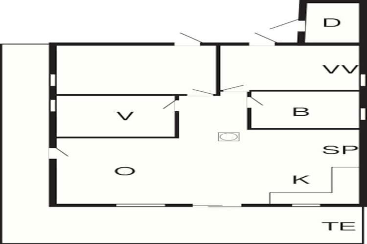 6 Person Holiday Home In Ringk Bing 灵克宾 外观 照片